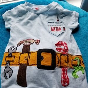 9M Classic Clothing Embroidered Romper